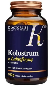 Suplement diety Doctor Life Kolostrum z Laktoferyną w proszku 100 g 9982-601CC (5903317644835)