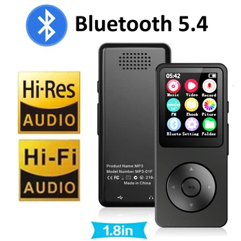 MP3 Плеєр Rock Star M1 (MP3-01F) 1.8" Bluetooth 5.4 HI FI із зовнішнім динаміком Type C