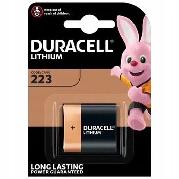 Батарейка CR-P2 Duracell Lithium 6V DL223, 223, EL223AP