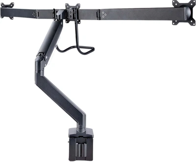 Uchwyt biurkowy do trzech monitorów StarTech.com 3M1A3SG-MONITOR-ARM czarny (3M1A3SG-MONITOR-ARM)