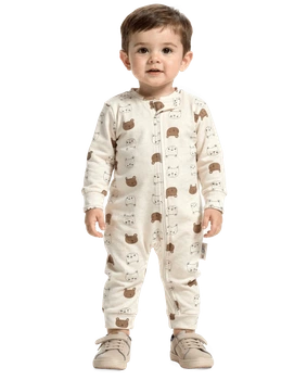 Чоловічок для малюка (ведмедики) Kiddo Молочний розмір 86 (KIDDO-AF3CF4A46B2C488C9698B3EADB08C8FB)