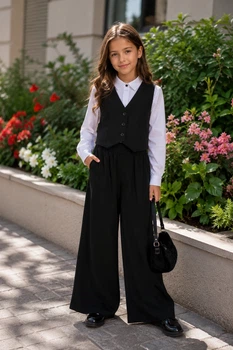 Комплект школьный Elegant Line Kiddo черный 140 см