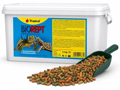 Корм фасований для водоплавних черепах Tropical BioRept W 100 г