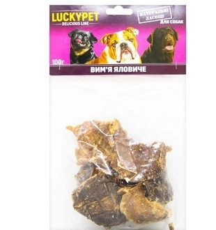 Ласощі для собак "Luсky Pet", вим'я 300 (г)