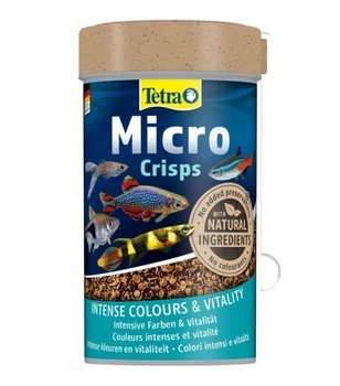Сухой корм Tetra "Micro Crisps" для мелких аквариумных рыб, в виде чипсов, 100 мл