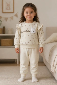 Костюм теплый Sweet Bunny Kiddo светлый бежевый 86 см