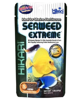 Корм для морских растительноядных рыб HIKARI MARINE SEAWEED EX SMALL PELLET - 45г