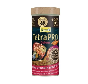 Корм для аквариумных рыб Tetra Pro Colour Multi-Crisps чипсы 250 мл +20%