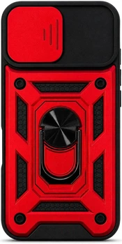 Чохол-накладка Armor Case захист камери для iPhone 15 Pro Red
