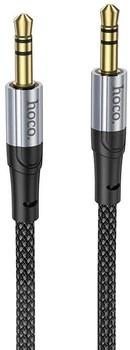 Кабель AUX Hoco UPA26 Fresh 3.5mm to 3.5mm 1m Black