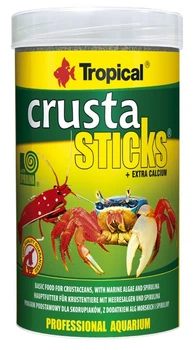 Корм для ракообразных с кальцием (крабы, креветки, раки) Tropical Crusta Sticks — 250 мл (175 г)