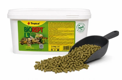 Фасованный корм для травоядных рептилий (черепах, игуан и др.) Tropical Biorept L — 100 г