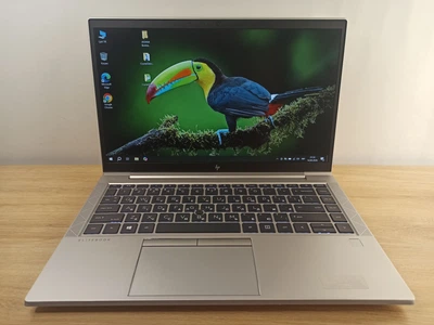 Металевий HP Elitebook 845 G7 14″ FHD IPS/Ryzen 5 Pro 4450U (4 ядра) / 16GB / SSD 256GB / Vega 5 - Б/У