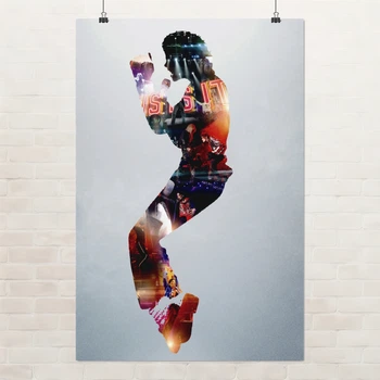 Постер Майкл Джексон, Michael Jackson, декор в кімнату меломана, A3 42×28 см (id3452)