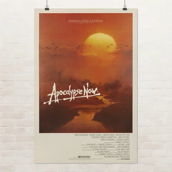 Постер Апокалипсис сегодня, Apocalypse Now (1979), культовое кино, Фрэнсис Коппола, A0 106×71 см (id6130)