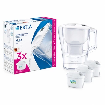 Фільтр-глечик Brita Aluna MXpro білий + 3 картриджа (1061011)