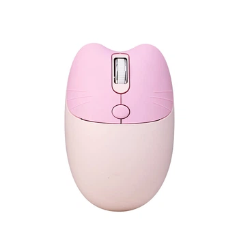 Мышь Rantopad RF68 Wireless/Bluetooth Rose