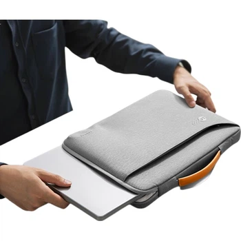 Сумка для ноутбука Lenovo x tomtoc с совместным брендингом, 14 дюймов, деловая сумка для ноутбука, унисекс, для Huawei, Apple MacBook Pro/Air L101, черная.