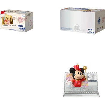 Фигурка MINISO Disney Retro Stamp Series в закрытой коробке, аксессуар для игрушки, украшение для рабочего стола, подарок на День учителя и день рождения.