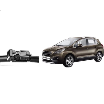 Стеклоочистители YITU для Peugeot 3008, оригинальные щетки без косточек, резиновые полоски заводского размера, комплект из 1 пары.