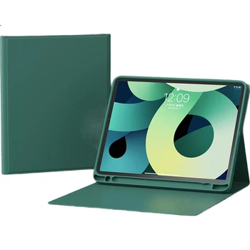 Защитный чехол BOW Hangshi HC018 для iPad Pro 18/20/21, универсальный чехол для планшета, совместимый с Apple 12,9 дюймов, со съемным магнитным креплением и слотом для стилуса, темно-зеленый.