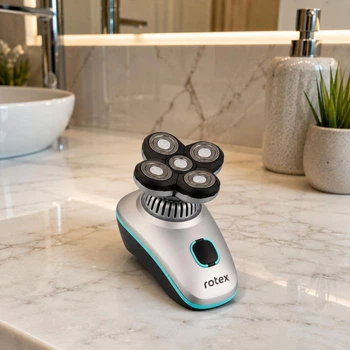 Электробритва Rotex HeadPlus 3 Вт, аккумуляторная, 5 плавающих головок (D5-042CHR)