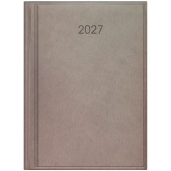 Ежедневник датированный Brunnen 2027 Стандарт Torino темно-бежевый (73-795-38-857)