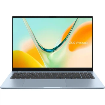 Ноутбук ASUS Vivobook S16 OLED (S5608QA-U3375W), Snapdragon X X1-26-100, 16", WUXGA, 16 ГБ, SSD 256 ГБ, Qualcomm Adreno, Windows 11 Home, Світло-синій