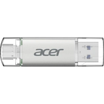 USB флеш накопитель Acer 32GB UP300 Silver USB 3.2/Type-C (BL.9BWWA.588) Acer BL.9BWWA.588 1084059