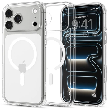 Чехол Spigen Ultra Hybrid MagFit для iPhone 18 Pro Max Clear White (ACS12118)