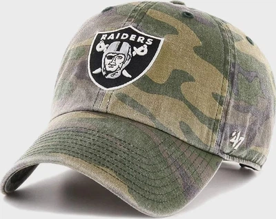 Кепка 47 Brand CAMO LAS VEGAS RAIDERS зеленый Унисекс One Size