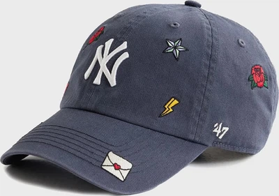 Кепка 47 Brand MULTI SCATTER NEW YORK YANKEES синий Унисекс One Size