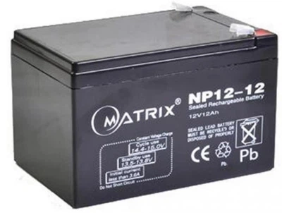 Акумуляторна батарея Matrix 12V 12Ah (NP12-12)