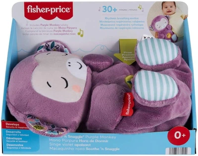Музичне плюшеве фіолетове Мавпеня Казкові сни Fisher-Price Purple Monkey (JLH41)