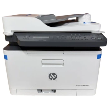 БФП HP Color Laser 179fnw / Лазерний кольоровий друк / 600x600 dpi / A4 / 18 стор/хв / USB, Ethernet, Wi-Fi / Без коробки