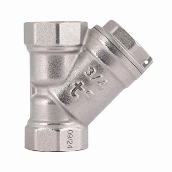Фільтр грубого очищення води Thermo Alliance 3/4" ВВ нікельований косий