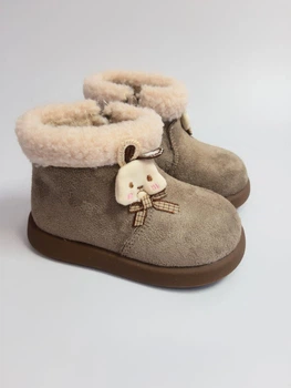Ботинки для девочки Apawwa 1651 Р beige беж р. 22-13,6 см