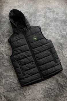 Жилетка Stone Island чорна XL: XXL (7441740)