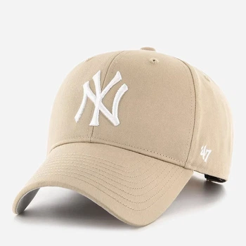Детская кепка 47 Brand New York Yankees Raised Basic RAC17CTP-KH_JR 52-56 см Бежевая (197172509261)