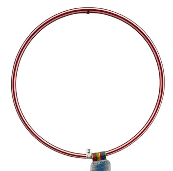 Обруч гімнастичний Зебра малий (68см) BAMSIC колір червоний (0173)