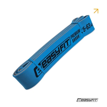 Резинка для подтягиваний EasyFit 35-63 кг Синяя эспандер петля для фитнеса (EF-2236-5)