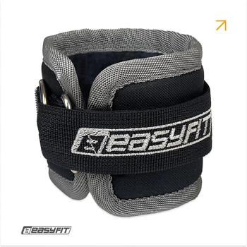 Манжета для тяги EasyFit 1 шт Серо-черный на тренажер Бубновского (EF-LGSTR-03)