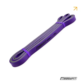 Резинка для підтягувань EasyFit 7-15 кг Фіолетова еспандер петля для фітнесу (EF-2236-2)