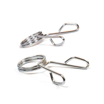Пружинные замки EasyFit Silver для олимпийского грифа 50 мм (EF8057)