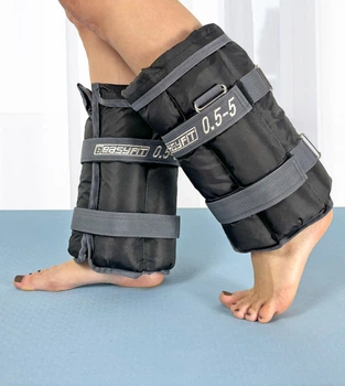 Гибридные утяжелители EasyFit EF-AWTS-550. 0.5–5 кг как манжеты или жилет, для фитнеса, бега и тренировок