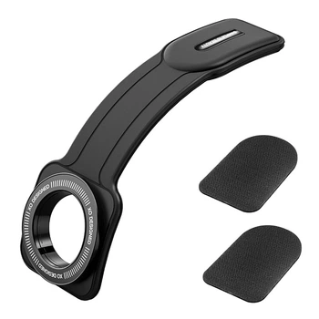 Держатель телефона автомобильный XO C145 90° Bending Velcro Magnetic черный XO-C145