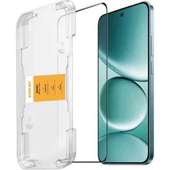 Защитное стекло ENKAY Easy Install Full Glue для Xiaomi Redmi Note 17 (4G/5G) - Black