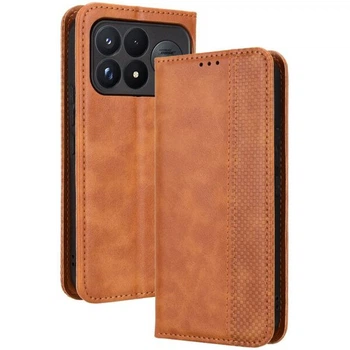 Чохол-книжка Deexe Retro Style для Xiaomi Poco F9 Ultra - Brown
