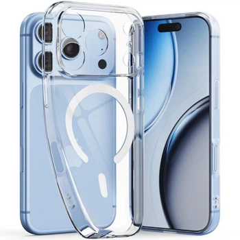 Защитный чехол Tech-Protect FlexAir MagSafe для iPhone 18 Pro Max / 17 Pro Max (5906302325139) - Clear