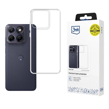 Чехол 3mk Clear Case для Motorola Edge 70 Fusion Clear (5903108754026)